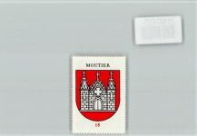Moutier Vignette Wappen Kaffee Hag ca 1920-1940