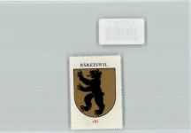 8344 Bäretswil - Vignette Wappen Kaffee Hag ca 1920-1940
