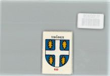Thônex Vignette Wappen Kaffee Hag ca 1920-1940
