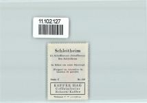 8226 Schleitheim - Vignette Wappen Kaffee Hag ca 1920-1940