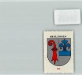 4203 Grellingen - Vignette Wappen Kaffee Hag ca 1920-1940