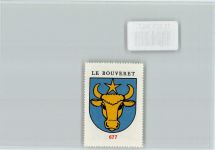 Bouveret Vignette Wappen Kaffee Hag ca 1920-1940 Le Bouveret