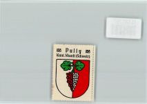 1009 Pully - Vignette Wappen Kaffee Hag ca 1920-1940
