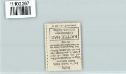 1009 Pully - Vignette Wappen Kaffee Hag ca 1920-1940