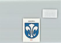 3532 Zäziwil - Vignette Wappen Kaffee Hag ca 1920-1940 Zäziwil