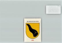 8590 Romanshorn - Vignette Wappen Kaffee Hag ca 1920-1940 Romanshorn