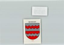 Morges Vignette Wappen Kaffee Hag ca 1920-1940