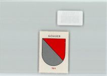 Niedergösgen Vignette Wappen Kaffee Hag ca 1920-1940