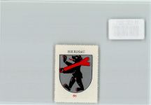 Herisau Vignette Wappen Kaffee Hag ca 1920-1940