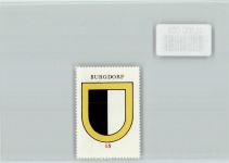 Burgdorf Vignette Wappen Kaffee Hag ca 1920-1940