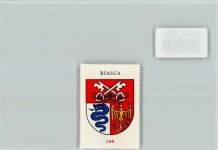 6710 Biasca - Vignette Wappen Kaffee Hag ca 1920-1940 Biasca