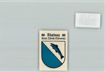Rheinau Vignette Wappen Kaffee Hag ca 1920-1940