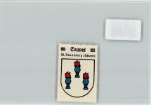 2108 Couvet - Vignette Wappen Kaffee Hag ca 1920-1940