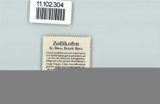 Zollikofen Vignette Wappen Kaffee Hag ca 1920-1940