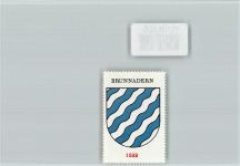 9125 Brunnadern - Vignette Wappen Kaffee Hag ca 1920-1940