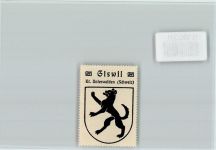 6074 Giswil - Vignette Wappen Kaffee Hag ca 1920-1940