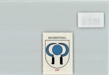 Richenthal Vignette Wappen Kaffee Hag ca 1920-1940 Richenthal