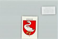 Horgen Vignette Wappen Kaffee Hag ca 1920-1940