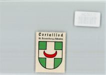 Cortaillod Vignette Wappen Kaffee Hag ca 1920-1940