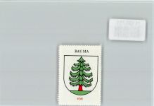 8494 Bauma - Vignette Wappen Kaffee Hag ca 1920-1940 Bauma