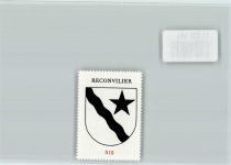 Reconvilier Vignette Wappen Kaffee Hag ca 1920-1940 Reconvilier
