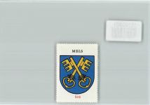 8887 Mels - Vignette Wappen Kaffee Hag ca 1920-1940 Mels