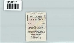 Ecublens VD Vignette Wappen Kaffee Hag ca 1920-1940