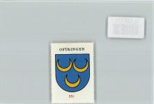 Oftringen Vignette Wappen Kaffee Hag ca 1920-1940 Oftringen