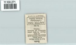 Buchs AG Vignette Wappen Kaffee Hag ca 1920-1940