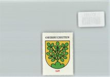 Oberbuchsiten Vignette Wappen Kaffee Hag ca 1920-1940 Oberbuchsiten