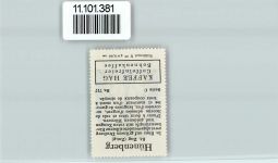 6331 Hünenberg - Vignette Wappen Kaffee Hag ca 1920-1940 Hünenberg