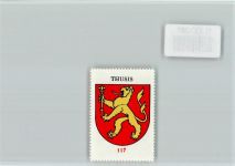 Thusis Vignette Wappen Kaffee Hag ca 1920-1940