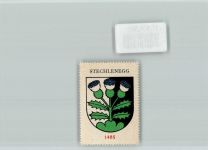 Gonten Stechlenegg Vignette Wappen Kaffee Hag ca 1920-1940
