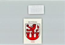 4132 Muttenz - Vignette Wappen Kaffee Hag ca 1920-1940 Muttenz