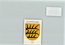 Glattfelden Vignette Wappen Kaffee Hag ca 1920-1940 Glattfelden