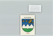 Evolène Vignette Wappen Kaffee Hag ca 1920-1940 Evoléne