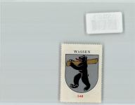 6484 Wassen UR - Vignette Wappen Kaffee Hag ca 1920-1940
