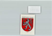 Martigny Martigny-Ville Vignette Wappen Kaffee Hag ca 1920-1940