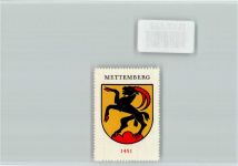 2806 Mettembert - Vignette Wappen Kaffee Hag ca 1920-1940
