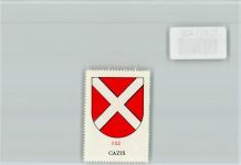 Cazis Vignette Wappen Kaffee Hag ca 1920-1940