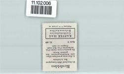 4127 Birsfelden - Vignette Wappen Kaffee Hag ca 1920-1940