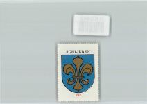 8952 Schlieren - Vignette Wappen Kaffee Hag ca 1920-1940