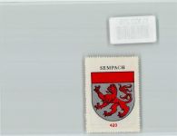 Sempach Vignette Wappen Kaffee Hag ca 1920-1940