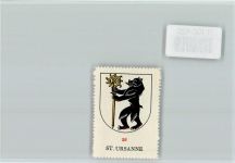 St-Ursanne Vignette Wappen Kaffee Hag ca 1920-1940