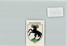 2814 Roggenburg - Vignette Wappen Kaffee Hag ca 1920-1940 Roggenburg
