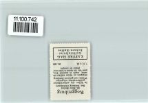 2814 Roggenburg - Vignette Wappen Kaffee Hag ca 1920-1940 Roggenburg