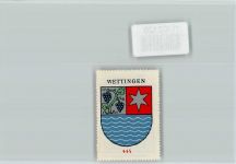 Wettingen Vignette Wappen Kaffee Hag ca 1920-1940