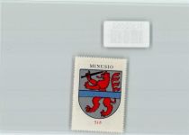 Minusio Vignette Wappen Kaffee Hag ca 1920-1940