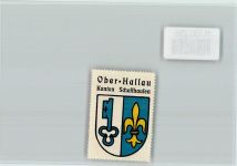 8215 Hallau - Vignette Wappen Kaffee Hag ca 1920-1940