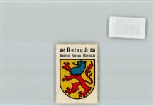 Reinach AG Vignette Wappen Kaffee Hag ca 1920-1940